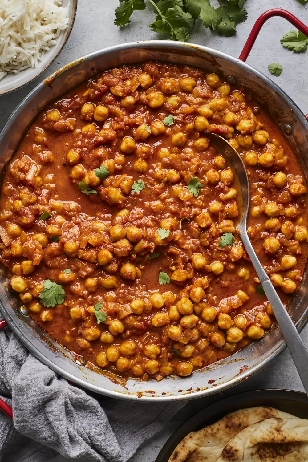 Delicious Chana Masala at Tandoori Gourmet in Spruce Grove, AB